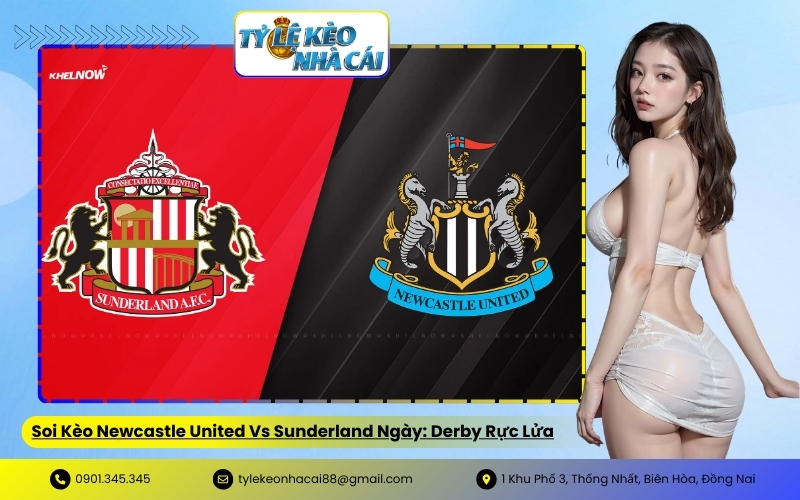 Soi Kèo Newcastle United Vs Sunderland Ngày: Derby Rực Lửa
