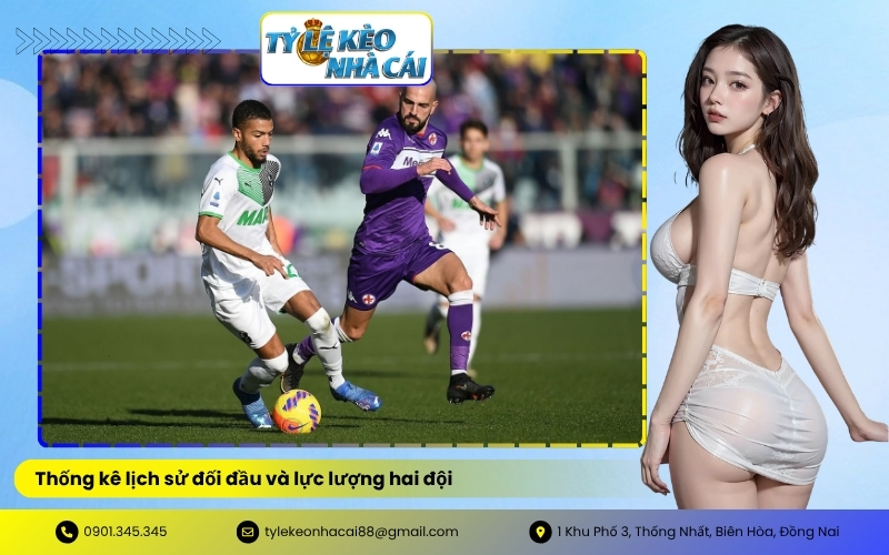 Thống kê lịch sử đối đầu và lực lượng hai đội