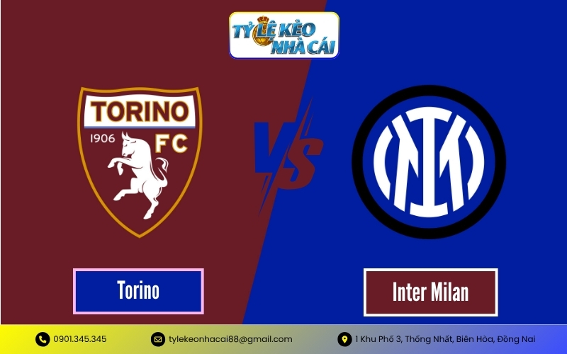 Tỷ Lệ Kèo Torino vs Inter Milan